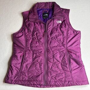 The North Face Women’s Magenta Color Vest, size medium